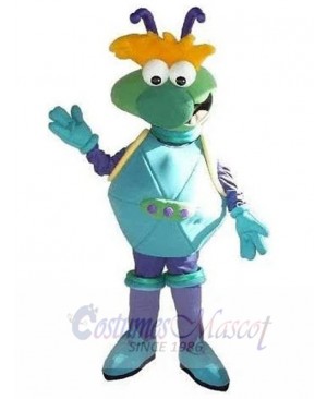 Cute Astronaut Alien Saucerman Mascot Costume People