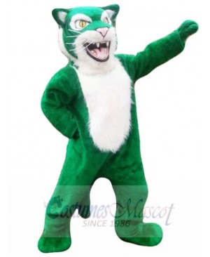 Green Tiger Mascot Costume Animal
