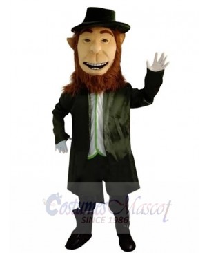 Irish Leprechaun Mascot Costume Cartoon