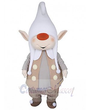Funny Elf Mascot Costume Cartoon with Pointy Ears