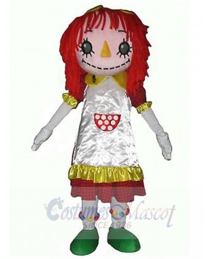 Ragdoll Girl Elf Mascot Costume Cartoon