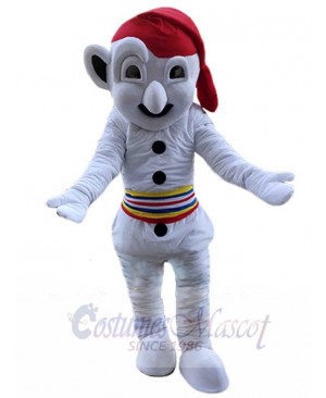 Snowman Carnival Quebec Mascot Costume Cartoon