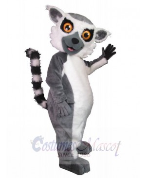 Cute Tennessee Aquarium Lemur Mascot Costume Animal