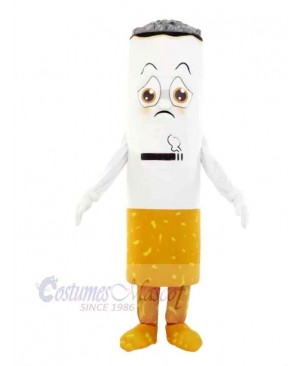 Cute Cigarette Mascot Costume Cartoon