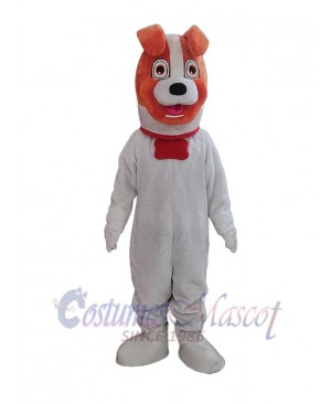 White Dog Mascot Costume Animal