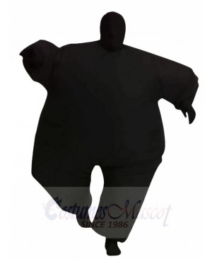 Black Full Body Suit Inflatable Halloween Christmas Costumes for Adults