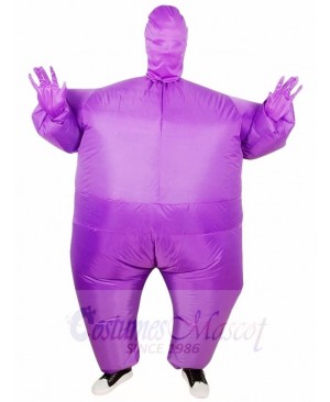 Purple Full Body Suit Inflatable Halloween Christmas Costumes for Adults