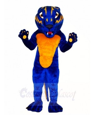 Blue Bearcat Mascot Costumes Animal 