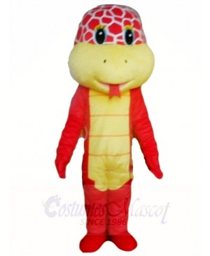 Red Cobra Snake Mascot Costumes Animal 