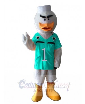 The Miami Hurricanes Sebastian the Ibis Bird Mascot Costume Animal