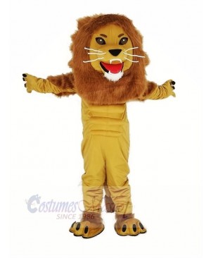 Fierce Lion King Mascot Costume Adult	