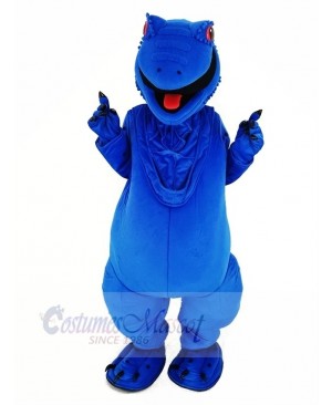 Blue Lizard Mascot Costume Animal