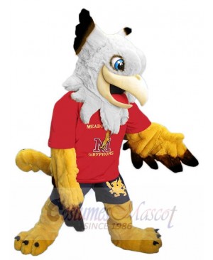 White Head Gryphon Griffin Mascot Costume Animal