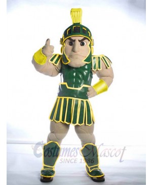 Mighty Spartan Trojan Knight Sparty Mascot Costume People