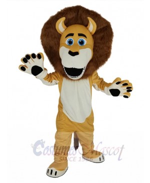 Madagascar Alex Lion Mascot Costume Animal