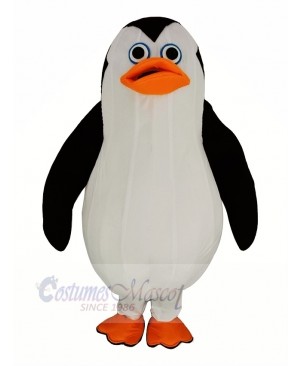 Smiling Sailor Penguin Mascot Costume Animal