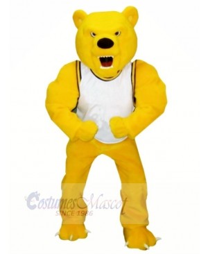 Power Fierce Bear Mascot Costumes Cartoon	