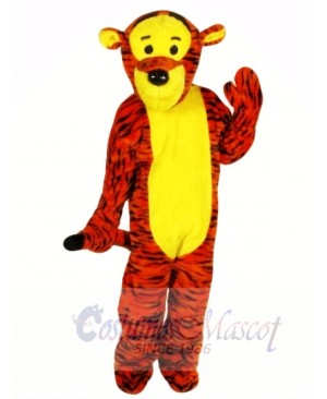 Bouncy Tiger Mascot Costumes 