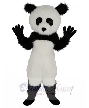 Funny Black and White Panda Mascot Costume Animal