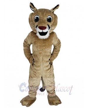 Cougar Mountain Lion Mascot Costume Animal
