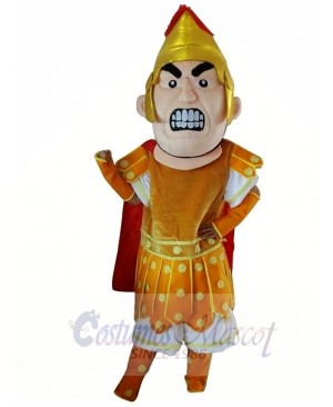 Gold Trojan Mascot Costume 