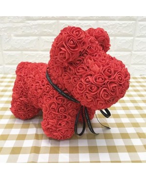 Red Rose Puppy Dog Flower Puppy Dog Best Gift for Mother's Day, Valentine's Day, Anniversary, Weddings and Birthday