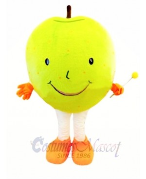 Giant Green Apple Mascot Costume 