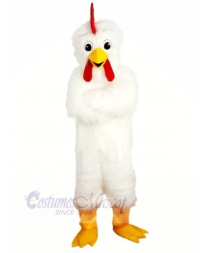 Funky White Chicken Mascot Costumes Cheap