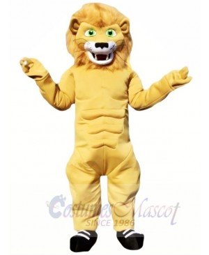 Cute Power Lion Mascot Costumes Animal	