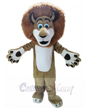 Alex The Lion Mascot Costume For Adults Mascot Heads