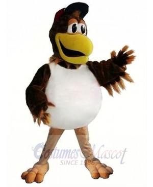 Sporty Baseball Chicken Mascot Costume