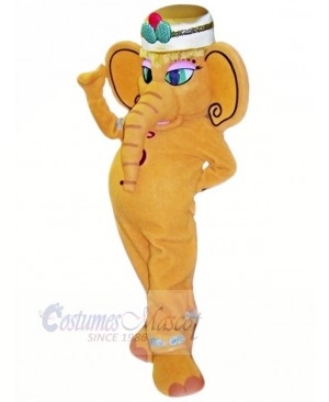 Shaka Elephant Mascot Costumes Cartoon