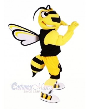 Cool Sport Bee Mascot Costumes Cartoon