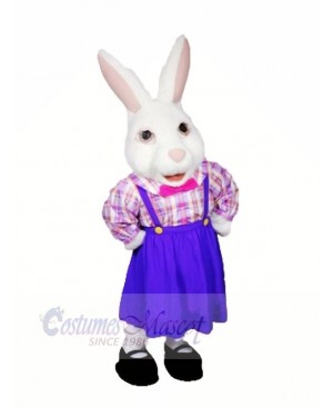 Lady Easter Bunny Mascot Costumes Cartoon