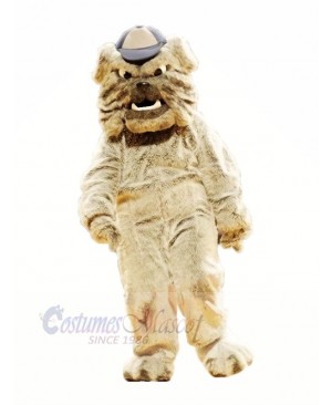 School Strong Bulldog Mascot Costumes Cartoon	