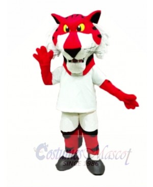 Red Tiger Mascot Costumes 