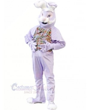 Purple Bunny Rabbit Mascot Costume Cartoon
