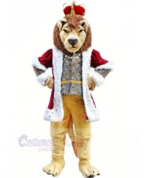 King Lion Mascot Costumes Adult