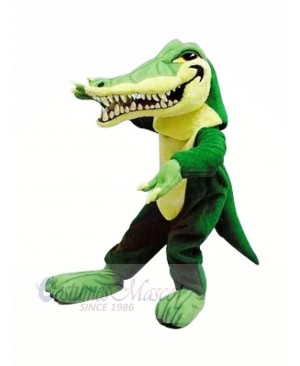 Fierce Gator with Big Mouth Mascot Costumes 