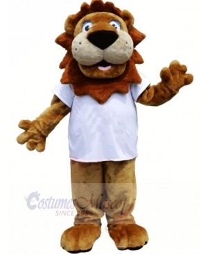 Cute Strong Lion Mascot Costumes Cartoon