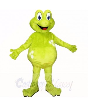 Green Lightweight Frog Mascot Costumes Cartoon