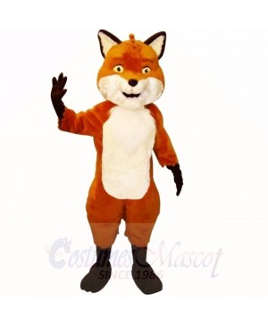 Smiling Friendly Lightweight Fox Mascot Costumes Cartoon