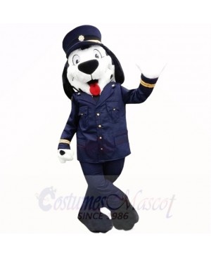 Police Uniform Dog Mascot Costumes Cartoon