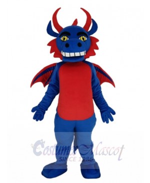 Blue and Red Flying Dragon Mascot Costume Animal