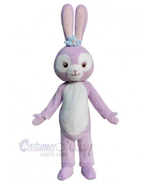 New Designed Purple Bunny Mascot Costume Animal