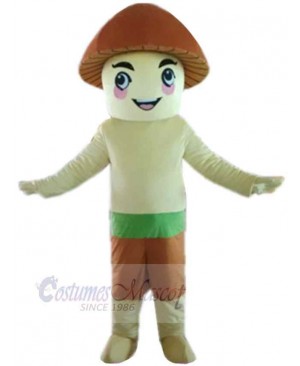 Mushroom Boy Mascot Costume People