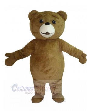 Fat Brown Bear Mascot Costume For Adults Mascot Heads