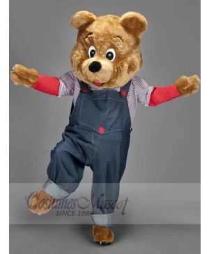 Lively Bear Mascot Costume For Adults Mascot Heads