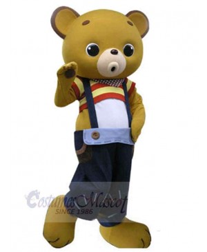Lazy Curucuru Bear Mascot Costume For Adults Mascot Heads