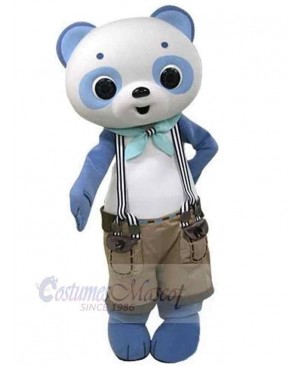 Light Blue Bear Mascot Costume For Adults Mascot Heads